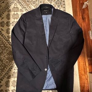 Banana Republic Dark Blue Navy Tailored Jacket